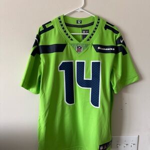 Nike Green and Blue Men's Jersey